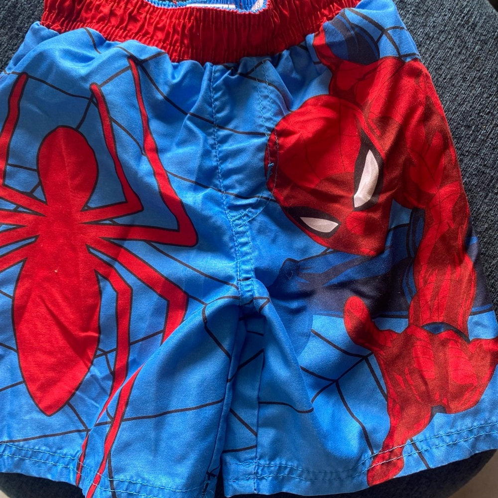 Marvel Spider-Man Blue and Red Swimwear